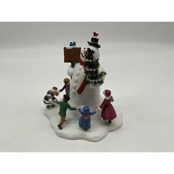 Department 56 Village Square Snowman Village Accessories Vtg Retired Collectible - Picture 6 of 16